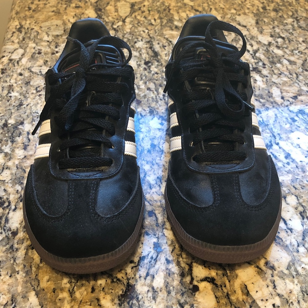 adidas Black and White Athletic Shoes- never worn